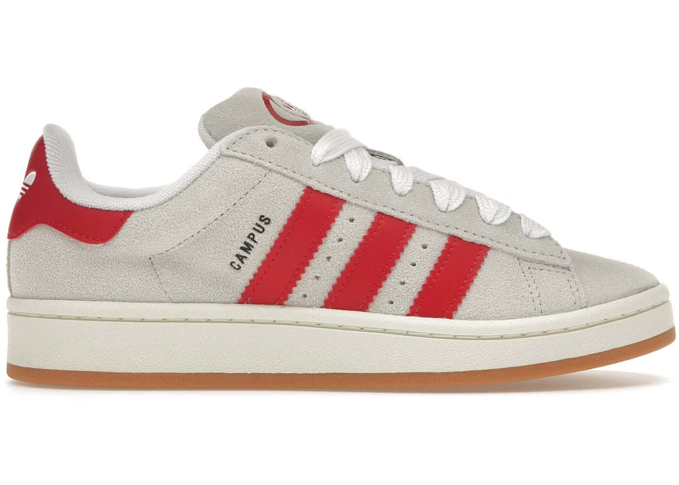 Adidas Campus 00s "Crystal White Better Scarlet"