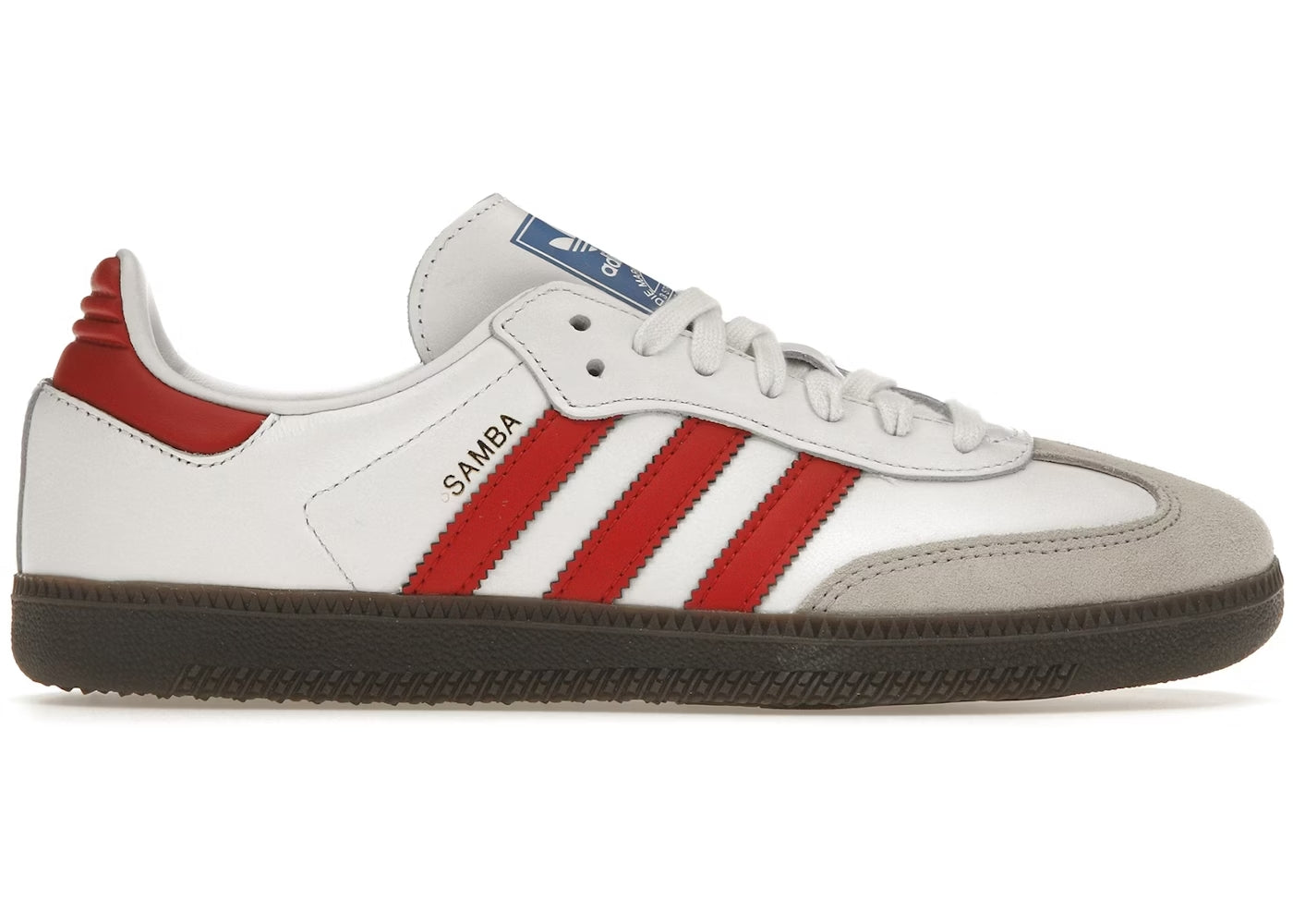 Adidas Samba OG "White Better Scarlet"